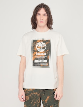 Playera Timberland cuello redondo para hombre