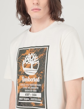 Playera Timberland cuello redondo para hombre