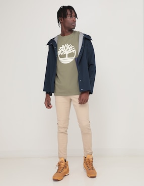 Playera Timberland cuello redondo para hombre