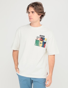 Playera Timberland cuello redondo para hombre
