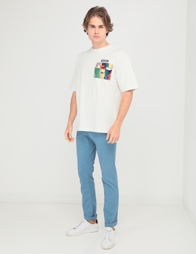 Playera Timberland cuello redondo para hombre