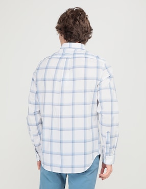 Camisa casual Timberland de algodón manga larga para hombre