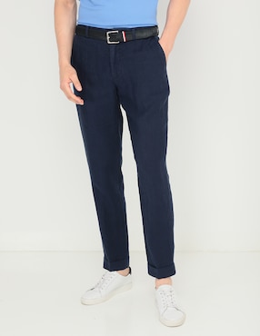 Pantalón regular Costavana de lino para hombre