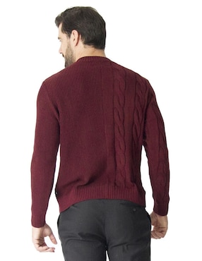 Suéter Rcano cuello redondo para hombre