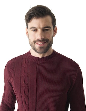 Suéter Rcano cuello redondo para hombre