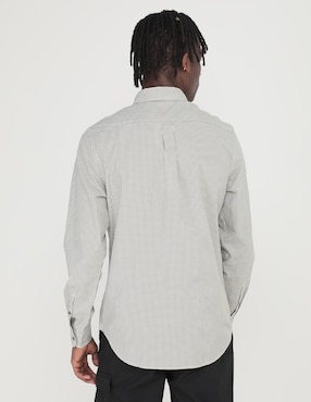 Camisa casual Timberland de algodón manga larga para hombre