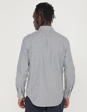 Camisa casual Timberland de algodón manga larga para hombre