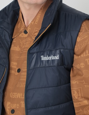 Chaleco Timberland impermeable con bolsillos para hombre