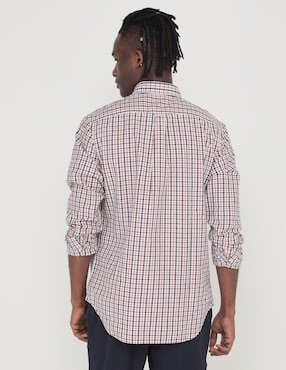 Camisa casual Timberland de algodón manga larga para hombre