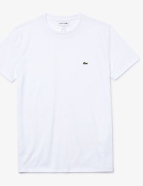 Playera Lacoste Core essentials cuello redondo para hombre