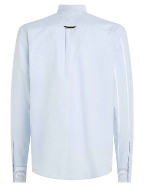 Camisa casual Tommy Hilfiger de algodón manga larga para hombre