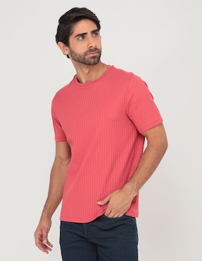 Playera Perry Ellis Cuello Redondo Para Hombre