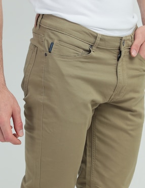 Pantalón recto Perry Ellis de algodón para hombre