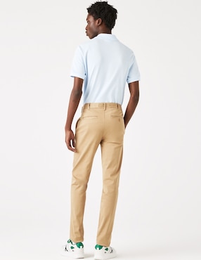 Pantalón slim Lacoste de algodón para hombre