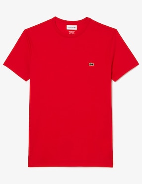 Playera Lacoste core cuello redondo para hombre