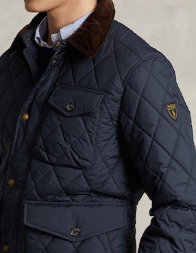 Chamarra casual Polo Ralph Lauren de algodón con bolsillos para hombre