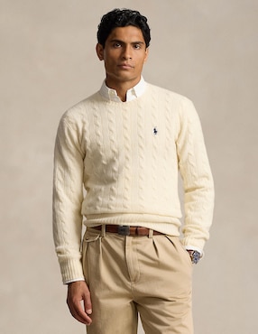 Sueter Polo Ralph Lauren Cuello Redondo Para Hombre