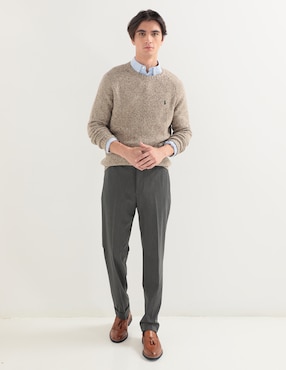 Pantalón recto Polo Ralph Lauren de lino para hombre