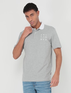 Playera Tipo Polo Scappino Para Hombre