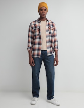 Jeans slim Timberland lavado stone wash para hombre