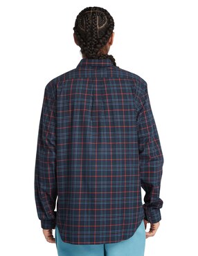 Camisa casual Timberland de algodón manga larga para hombre