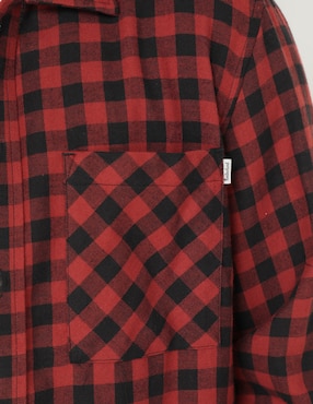 Camisa casual Timberland de algodón manga larga para hombre