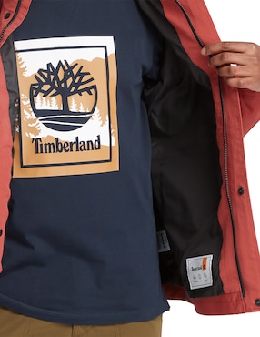 Chamarra casual Timberland con bolsillos para hombre