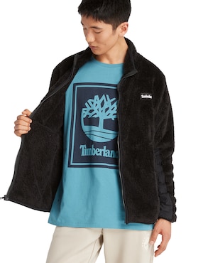Chamarra casual Timberland con bolsillos para hombre