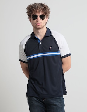 Playera Tipo Polo Nautica Para Hombre