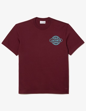 Playera Lacoste Transitional Active cuello redondo para hombre