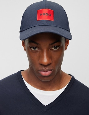 Gorra con visera curva correa ajustable Hugo para hombre