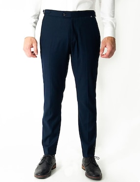 Pantalón Slim Rcano De Lana Para Hombre