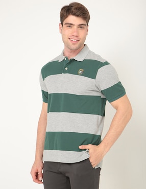 Playera Tipo Polo Scappino Para Hombre