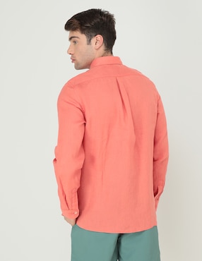 Camisa casual Timberland de manga larga para hombre