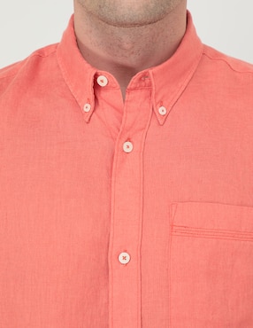 Camisa casual Timberland de manga larga para hombre