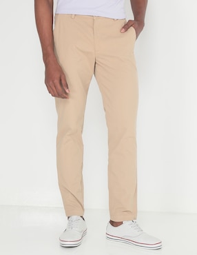 Pantalón Straight Scappino De Algodón Para Hombre