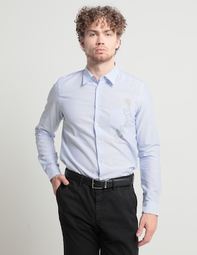 Camisa Casual Ps By Paul Smith De Algodón Manga Larga Para Hombre