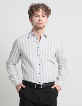 Camisa Casual Ps By Paul Smith De Algodón Manga Larga Para Hombre