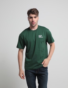 Playera Lacoste Cuello Redondo Para Hombre