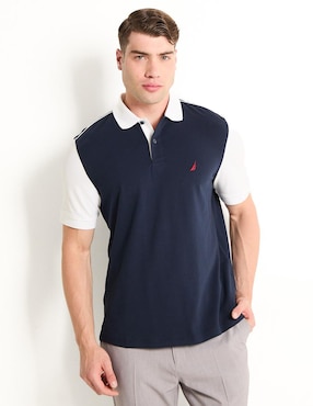 Playera Tipo Polo Nautica Para Hombre