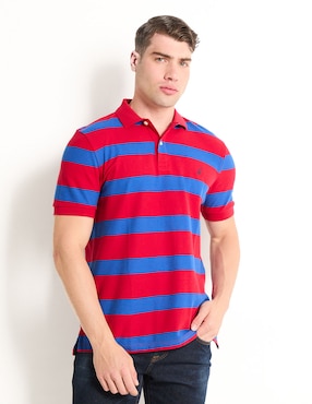 Playera Tipo Polo Nautica Para Hombre