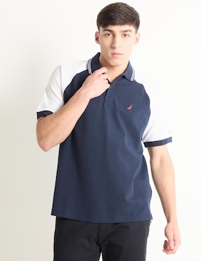 Playera Tipo Polo Nautica Para Hombre