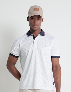 Playera Tipo Polo Nautica Para Hombre