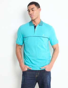 Playera Tipo Polo Nautica Para Hombre