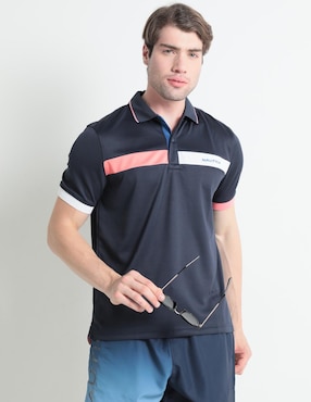 Playera Tipo Polo Nautica Para Hombre