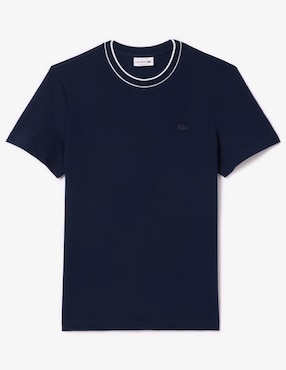 Playera Lacoste Core Collection cuello redondo para hombre