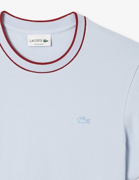 Playera Lacoste Core Collection cuello redondo para hombre