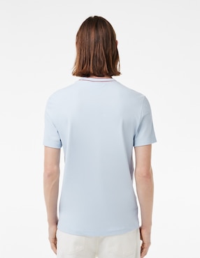 Playera Lacoste Core Collection cuello redondo para hombre