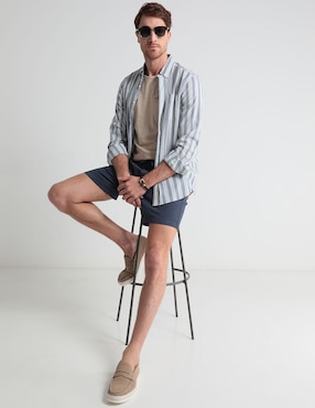 Bermuda Faherty de algodón para hombre