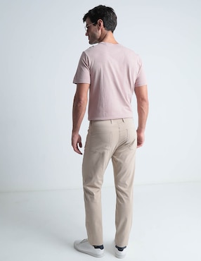 Pantalón chino recto Faherty de algodón para hombre